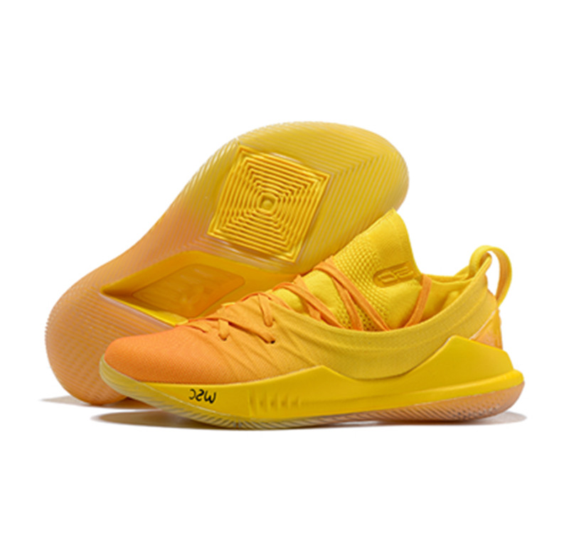 Stephen Curry 5 yellow